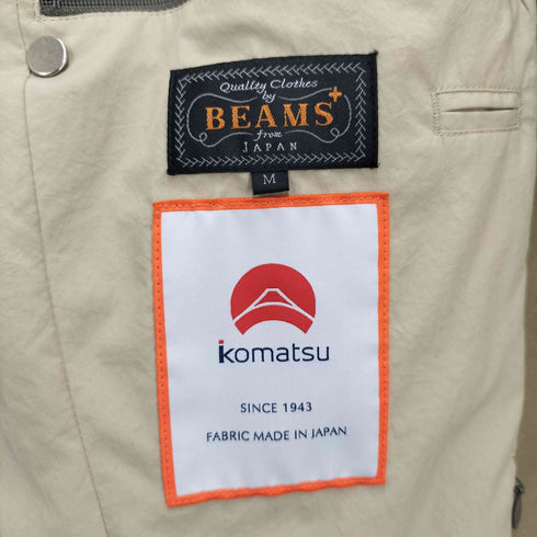 ビームスプラス BEAMS+ ボタン タスラン シャンブレー トラベルジャケット メンズ JPN:M