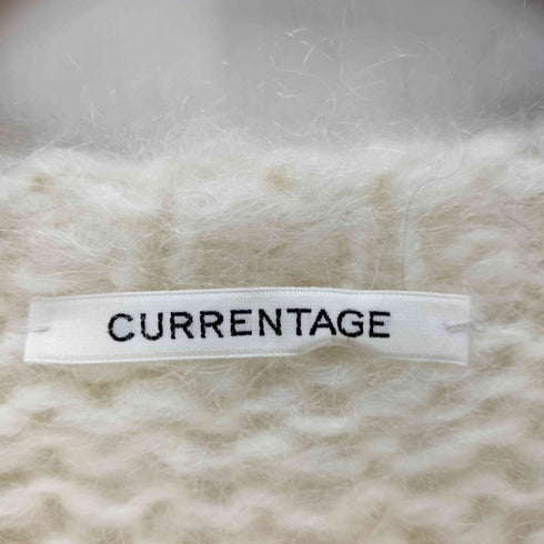 カレンテージ CURRENTAGE 22AW モヘア ウール ローゲージ ニット セーター レディース