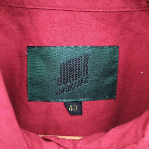 ジュニアゴルチェ JUNIOR GAULTIER シェイプデザイン ロングシャツ Y2K レディース JPN:40