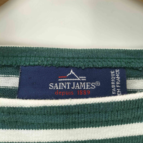 セントジェームス SAINT JAMES フランス製 ボーダー ボートネック L/S Tシャツ バスクシャツ レディース F:1