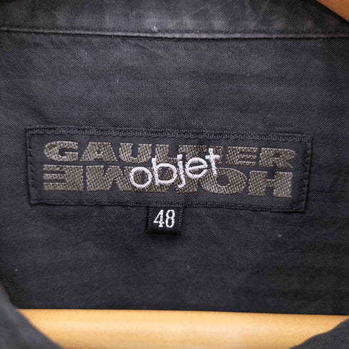 ジャンポールゴルチエオム Jean Paul GAULTIER HOMME objet 変形カラー比翼ジャケット Y2K メンズ JPN:46