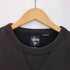 ステューシー Stussy フェルトロゴ 前Vガゼット クルーネックスウェット メンズ import:S