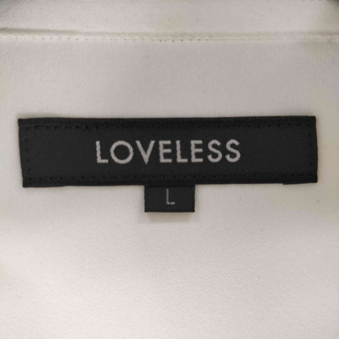 ラブレス LOVELESS サテンリボンタイ シャツ メンズ JPN:L