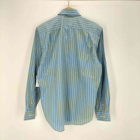 ノーティカ NAUTICA SLIM FIT WRINKLE RESISTANT L/Sストライプシャツ メンズ JPN:M