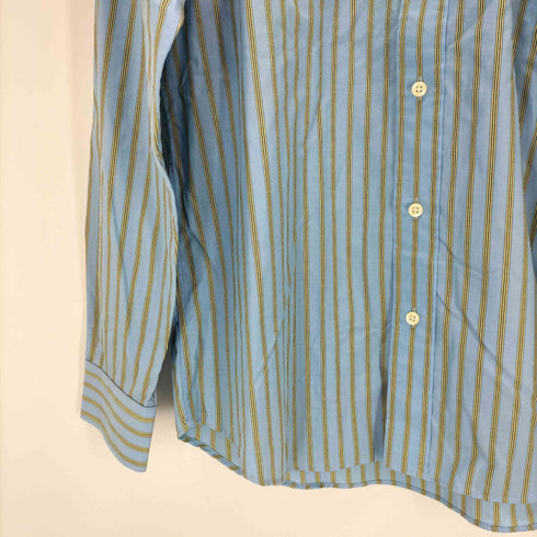 ノーティカ NAUTICA SLIM FIT WRINKLE RESISTANT L/Sストライプシャツ メンズ JPN:M