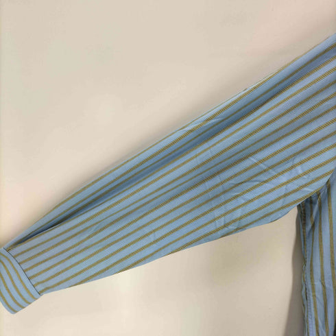 ノーティカ NAUTICA SLIM FIT WRINKLE RESISTANT L/Sストライプシャツ メンズ JPN:M