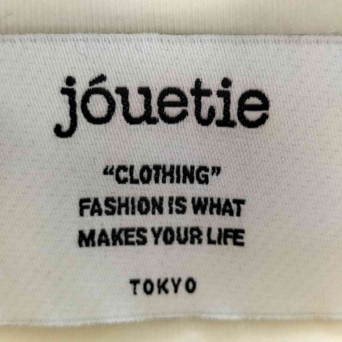 ジュエティ jouetie シャイニーロゴレースライントップス レディース JPN:M