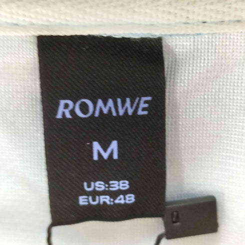 ROMWE メタリックL/Sゲームシャツ レディース JPN:M