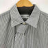 ザラ ZARA ボウタイ L/Sストライプシャツ メンズ import:M