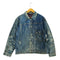 TOLQ Trompe L’oeil Printed Jacket 1950 Type-1 T-Back 転写 デニムジャケット メンズ 38