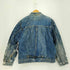 TOLQ Trompe L’oeil Printed Jacket 1950 Type-1 T-Back 転写 デニムジャケット メンズ 38