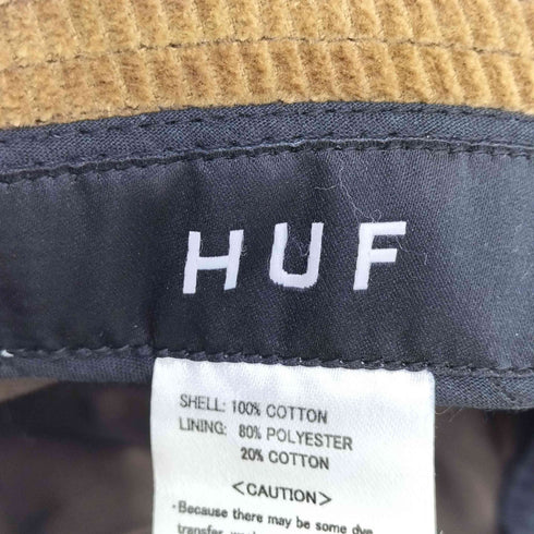 ハフ HUF CORD BUCKET HAT コーデュロイバケットハット メンズ