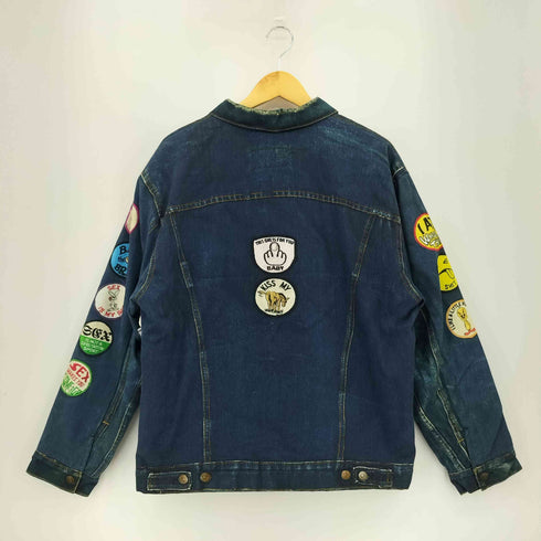 TOLQ Trompe L’oeil Printed Jacket Type-4 トロンプルイユ 転写 デニムジャケット メンズ 42