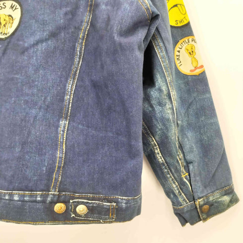 TOLQ Trompe L’oeil Printed Jacket Type-4 トロンプルイユ 転写 デニムジャケット メンズ 42