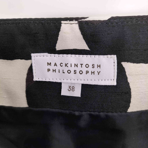 マッキントッシュフィロソフィー MACKINTOSH PHILOSOPHY ビッグドットスカート レディース JPN:38