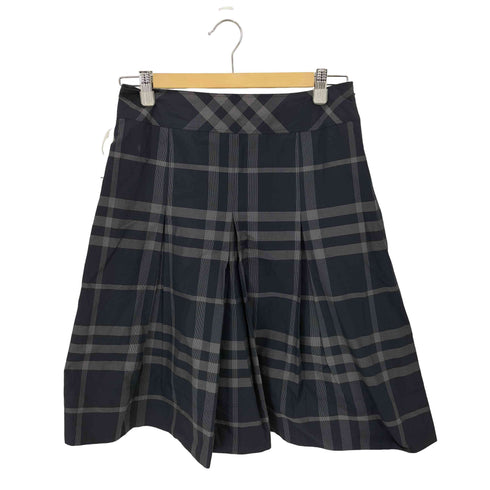 バーバリーロンドン BURBERRY LONDON ボックスプリーツ ノバチェックスカート レディース 38