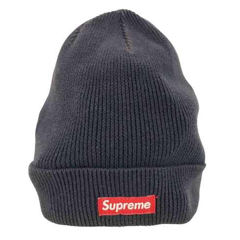シュプリーム Supreme ライクラ混 ロゴ刺繍 ニット帽 メンズ