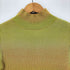 MECRE 22AW GRADATION BORDER HIGH NECK KNIT PULLOVER レディース FREE