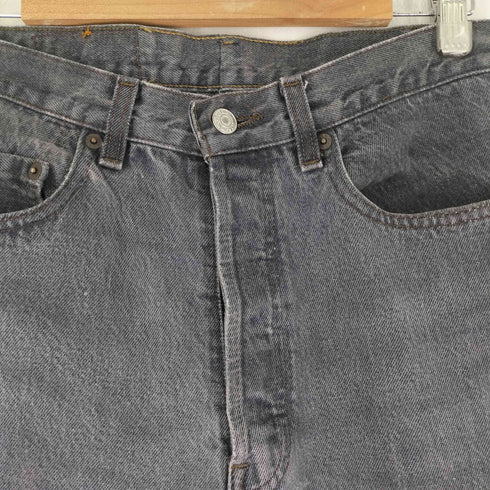 リーバイス Levis USA製 先染め 501 ボタン裏552 ボタンフライ ストレートデニムパンツ メンズ 32×32