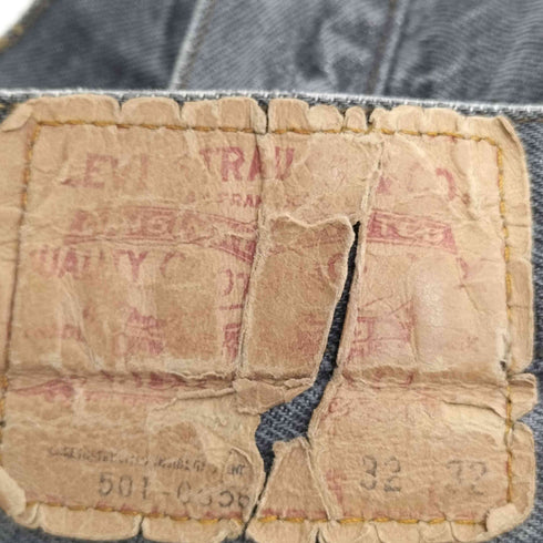 リーバイス Levis USA製 先染め 501 ボタン裏552 ボタンフライ ストレートデニムパンツ メンズ 32×32