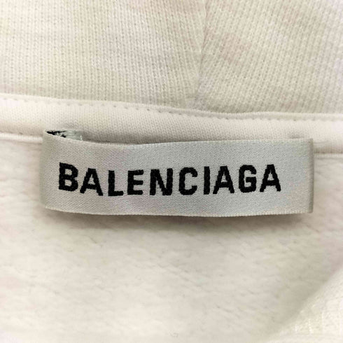 バレンシアガ BALENCIAGA 20SS Bonjour Logo Popover Hoodie メンズ import:L