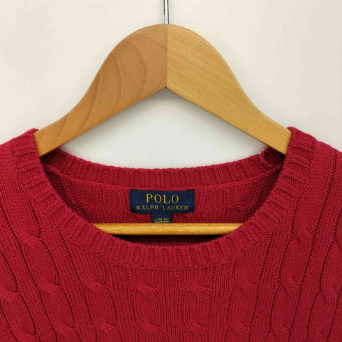 ポロラルフローレン POLO RALPH LAUREN ポニー 刺繍 コットン ケーブル ニット セーター メンズ 160