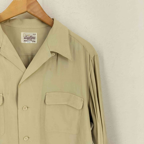 casablanca antique collection レーヨン オープンカラーシャツ メンズ FREE