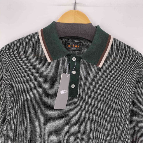 ビームスプラス BEAMS+ Knit Polo Collar Line メンズ JPN:S