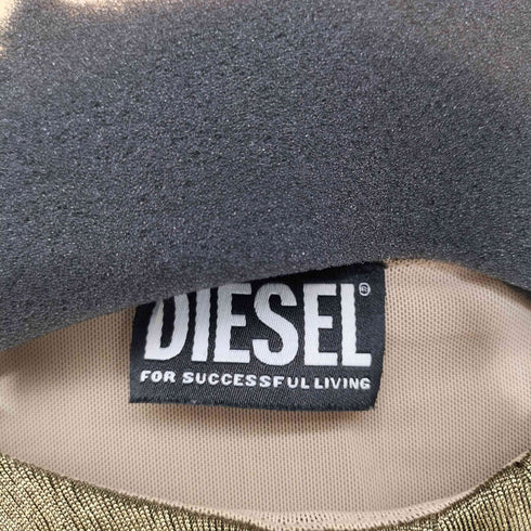 ディーゼル DIESEL メタルDロゴ シャイニーノースリーブ レディース import:S