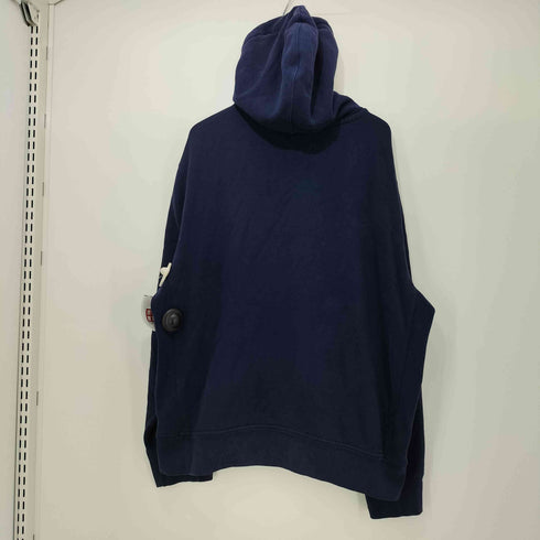 ポロバイラルフローレン Polo by RALPH LAUREN 90S インナーサーマル フルジップ パーカー メンズ import:XXL