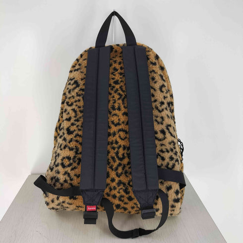 シュプリーム Supreme LEOPARD FLEECE BACKPACK レオパード フリース バックパック リュック メンズ