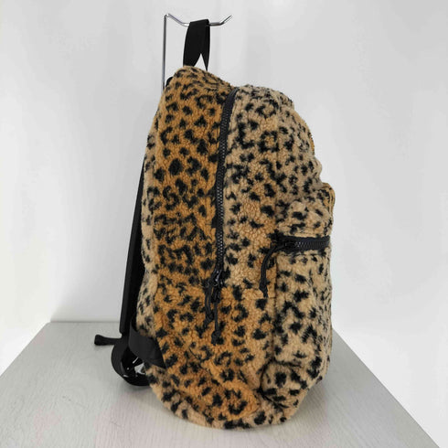 シュプリーム Supreme LEOPARD FLEECE BACKPACK レオパード フリース バックパック リュック メンズ