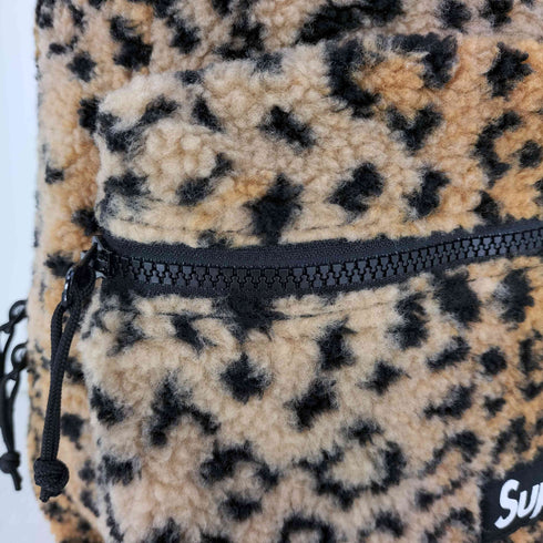 シュプリーム Supreme LEOPARD FLEECE BACKPACK レオパード フリース バックパック リュック メンズ