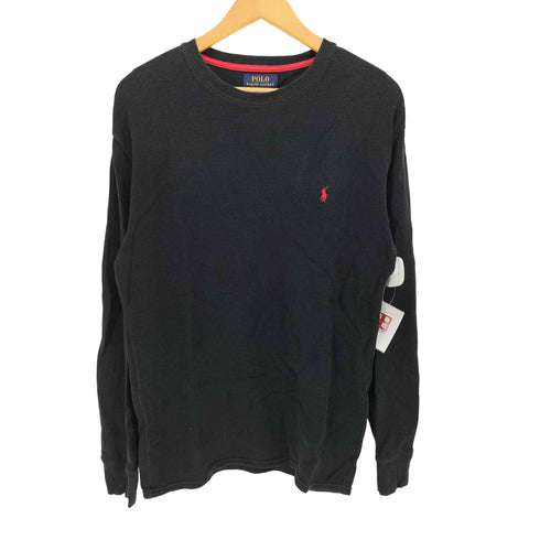 ポロラルフローレン POLO RALPH LAUREN ポニー 刺繍 L/S クルーネック サーマル Tシャツ メンズ import:L