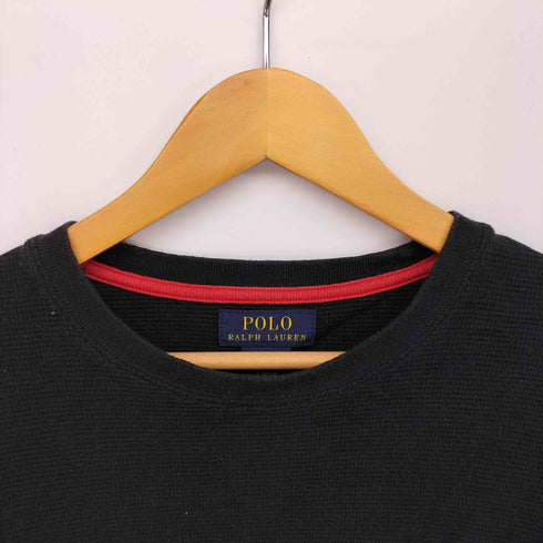 ポロラルフローレン POLO RALPH LAUREN ポニー 刺繍 L/S クルーネック サーマル Tシャツ メンズ import:L