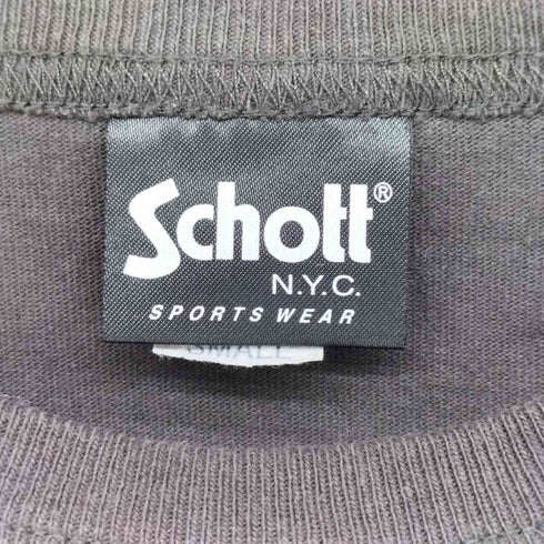ショット Schott キャラクター グラフィック プリント S/S クルーネック Tシャツ メンズ import:S