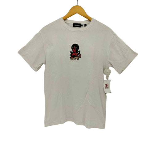 エクストララージ XLARGE 21SS S/S TEE DEVIL デビル 刺繍 S/S クルーネック Tシャツ メンズ JPN:M