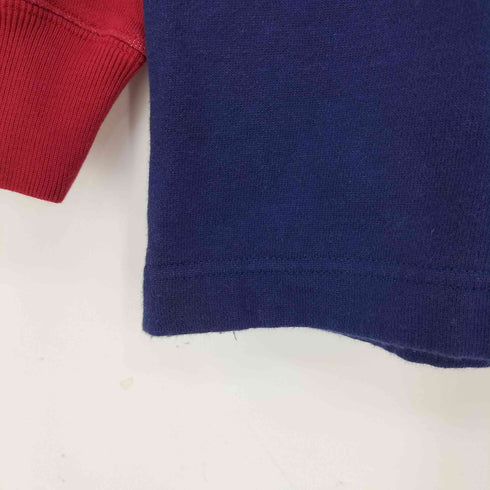ポロバイラルフローレン Polo by RALPH LAUREN マルチカラー ボーダー ポニー刺繍 裏起毛 スウェットポロ メンズ import:L