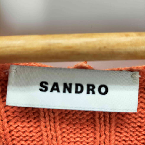サンドロ sandro Faded Knit Hoodie レディース import:L