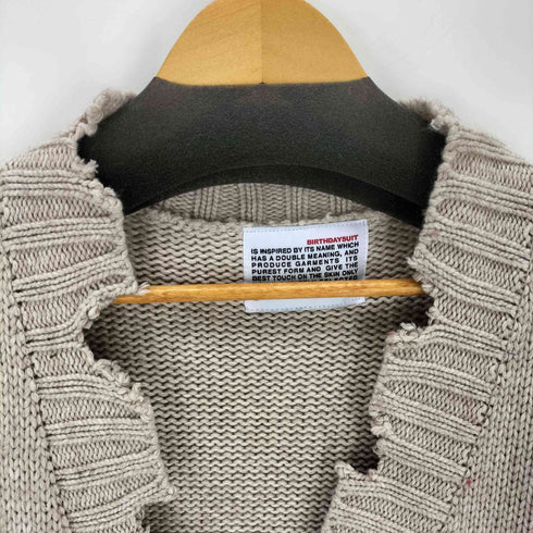 BIRTHDAYSUIT DAMAGE CARDIGAN メンズ JPN:L