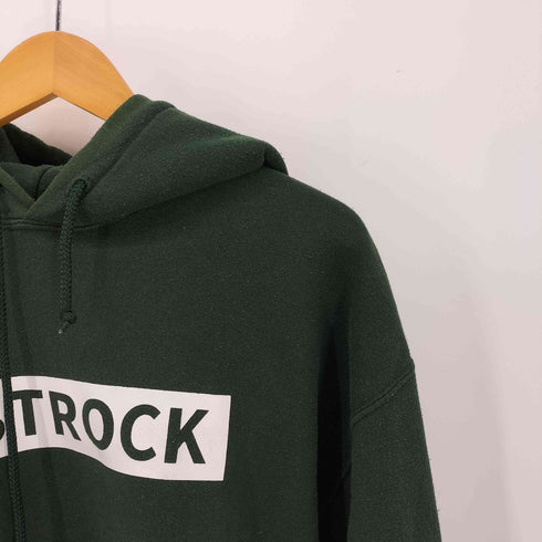 TOWER RECORDS GILDAN ボディ POSTROCK ボックス ロゴ プリント スウェット プルオーバー パーカー メンズ import:L