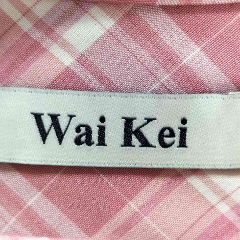 ワイケイ Wai Kei レイヤードデザイン マルチポケット チェックシャツ メンズ JPN:3