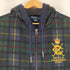 ポロバイラルフローレン Polo by RALPH LAUREN チェックジップアップパーカー メンズ import:M