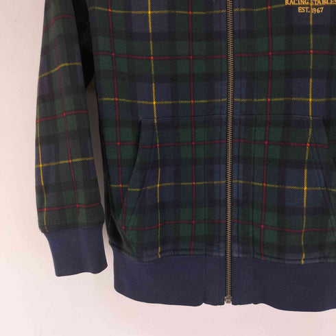 ポロバイラルフローレン Polo by RALPH LAUREN チェックジップアップパーカー メンズ import:M