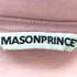メゾンプリンス mason prince オーバーサイズ ハート刺繍 ぼかしロゴプリントTシャツ メンズ JPN:3