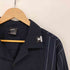 ミハラヤスヒロ MIHARA YASUHIRO ストライプ 切り替え L/S オープンカラー シャツ メンズ JPN:XL