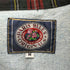 PARIS BLUES ORIGINALS USA製 チェック 切り替え デニム コルセット ジップアップ ベスト レディース import:M