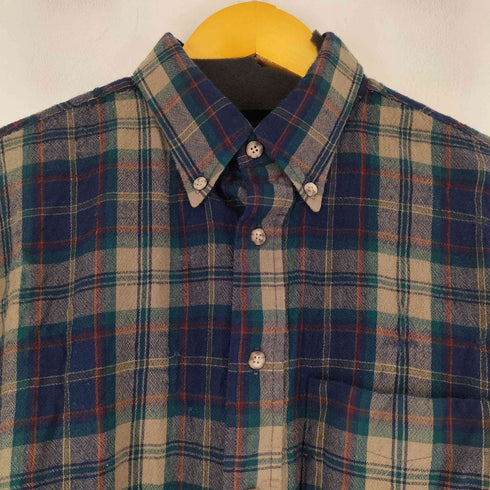 ペンドルトン PENDLETON 70S ウールチェック L/S BDシャツ メンズ import:L