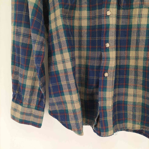 ペンドルトン PENDLETON 70S ウールチェック L/S BDシャツ メンズ import:L
