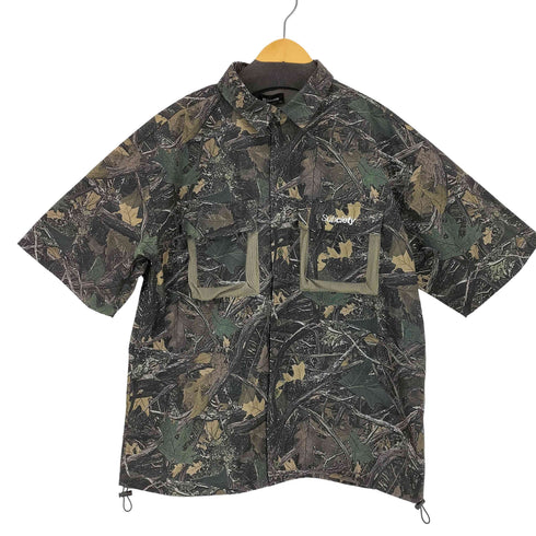 サブサエティ Subciety Ripstop cargo pocket shirt メンズ JPN:XL